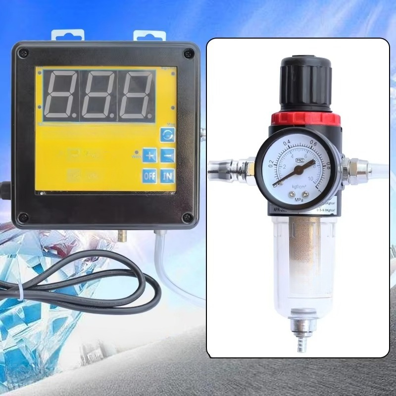 Fully Automatic Car Tire Infla - Tyre Pressure Gauge reseña y precio