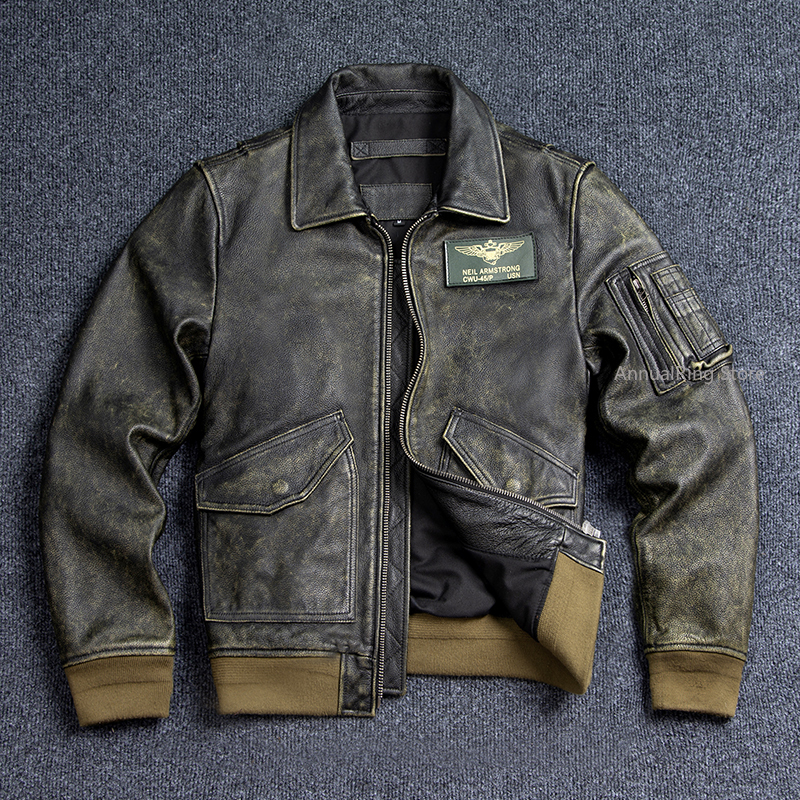 Bomber 45P Genuine Leather Jac - Riding Jacket Leather reseña y precio