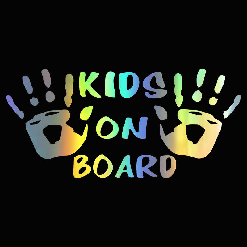 3D Car Sticker KIDS ON BOARD C - Motorcycle Gear Hub reseña y precio