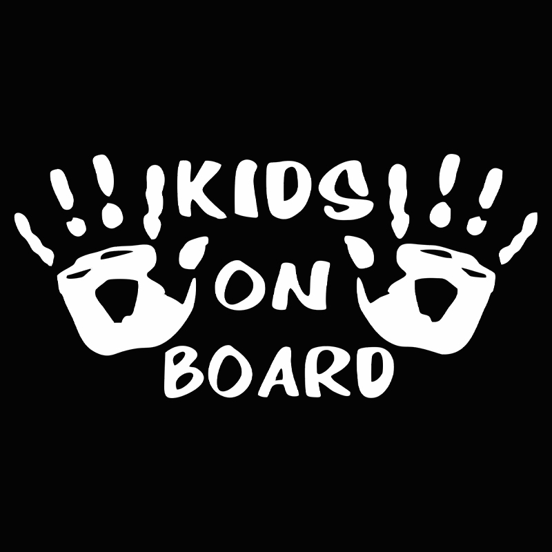 3D Car Sticker KIDS ON BOARD C - Motorcycle Gear Hub reseña y precio