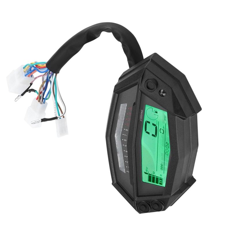 A95E-Motorcycle Gauge LCD Spee - Motorcycle Gear Icon reseña y precio