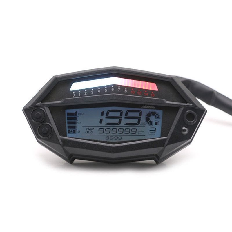 A95E-Motorcycle Gauge LCD Spee - Motorcycle Gear Icon reseña y precio