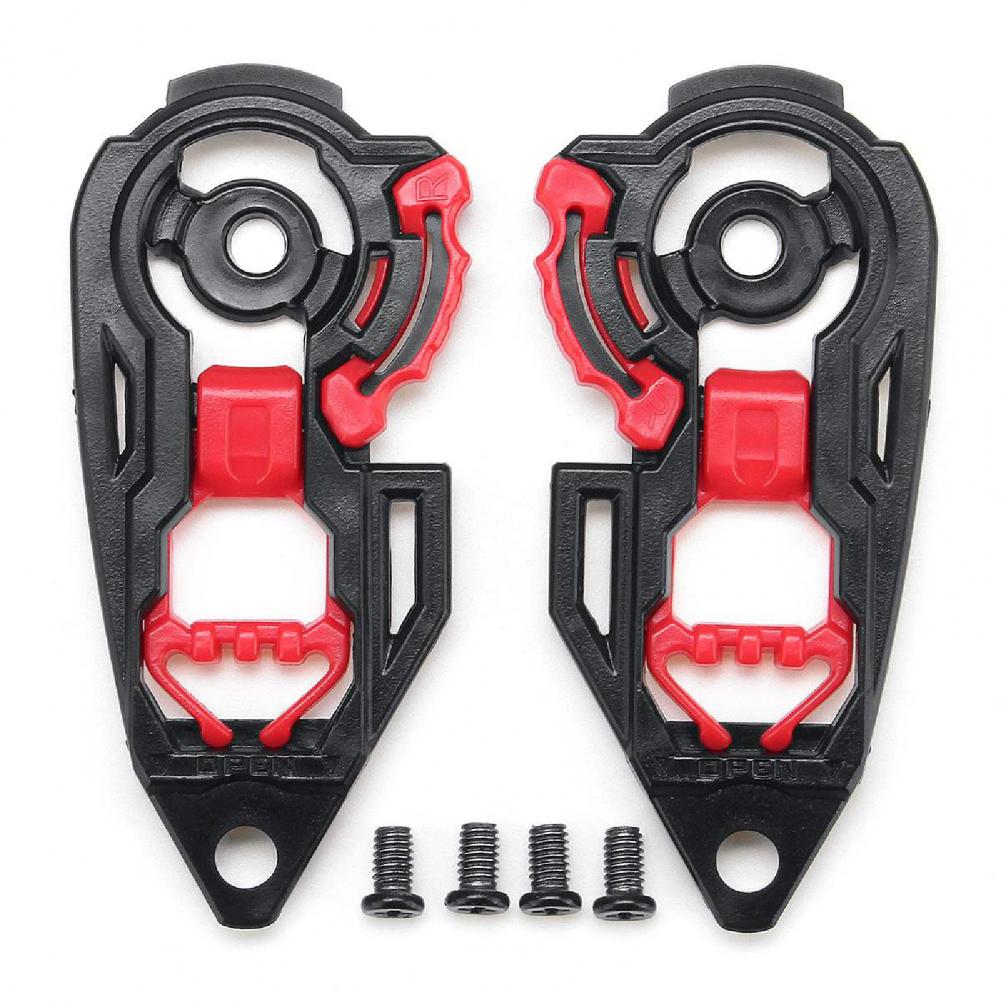 1 Pair Shield Base Plate Compa - Motorcycle Gear Helmets reseña y precio
