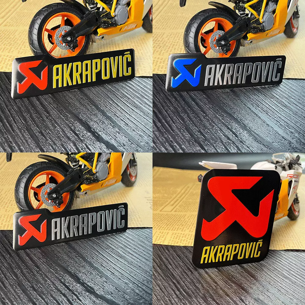 Motorcycle Exhaust Decals, 3D  - Motorcycle Gear Hub reseña y precio