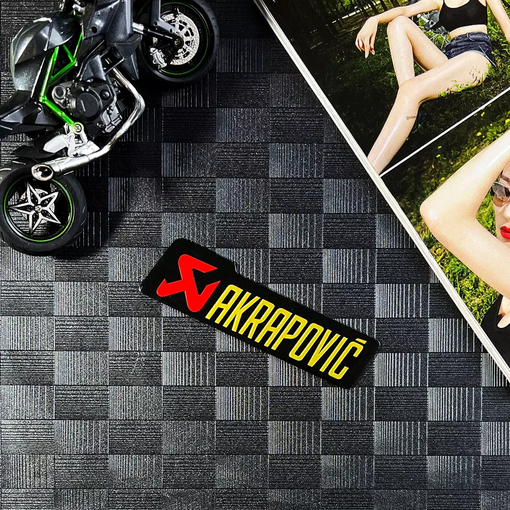 Motorcycle Exhaust Decals, 3D  - Motorcycle Gear Hub reseña y precio