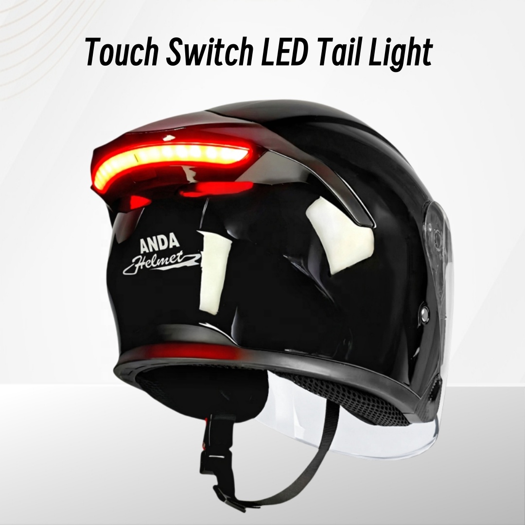 Double Lens LED Tail Light Mot - Motorcycle Gear Helmets reseña y precio