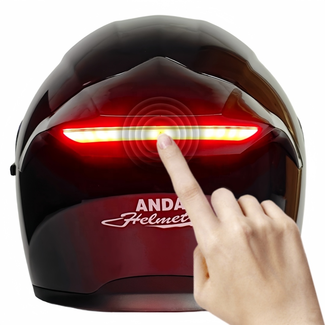 Double Lens LED Tail Light Mot - Motorcycle Gear Helmets reseña y precio