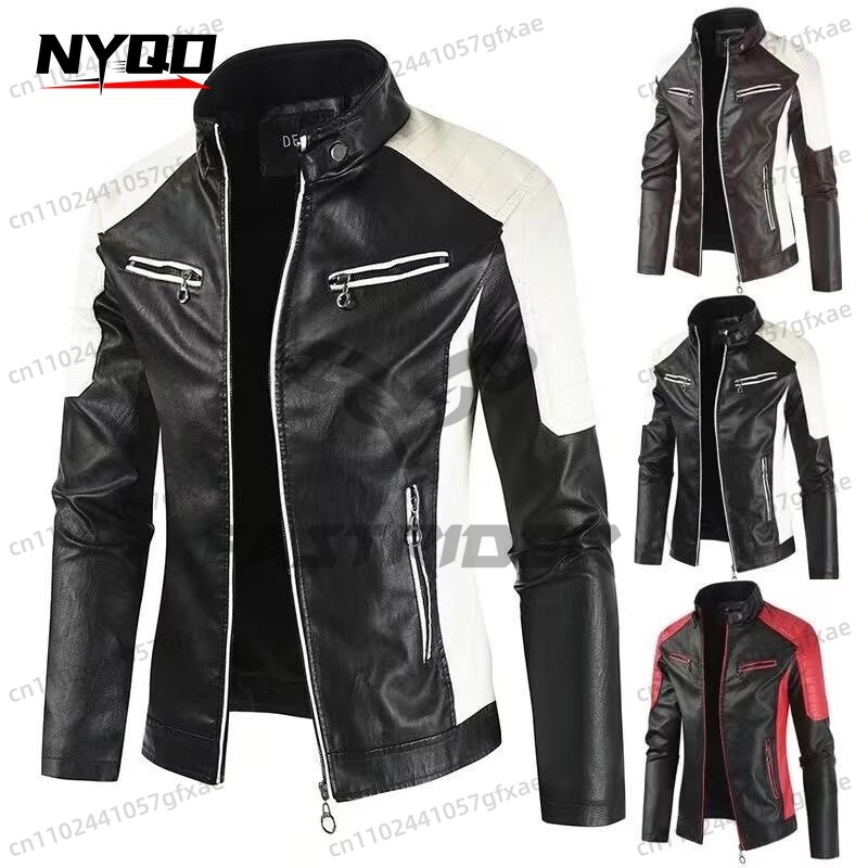 Motorcycle Riding Leather Jack - Riding Jacket Leather reseña y precio