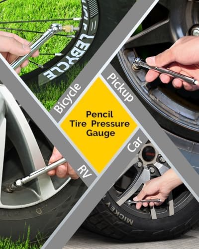 Pencil Tire Pressure Gauge 2 P - Tyre Pressure Gauge reseña y precio