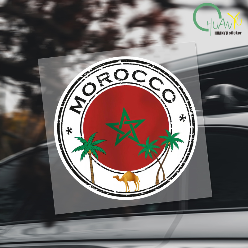 Creative Morocco Stickers Moro - Motorcycle Gear Helmets reseña y precio