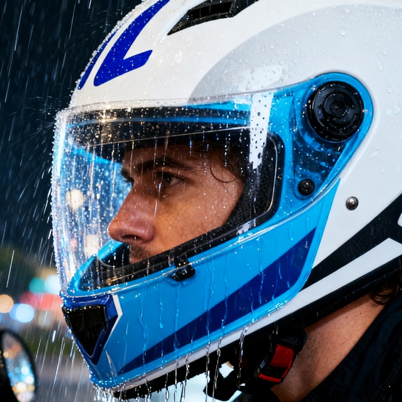 Upgraded Nano PET Helmet Visor - Motorcycle Gear Helmets reseña y precio