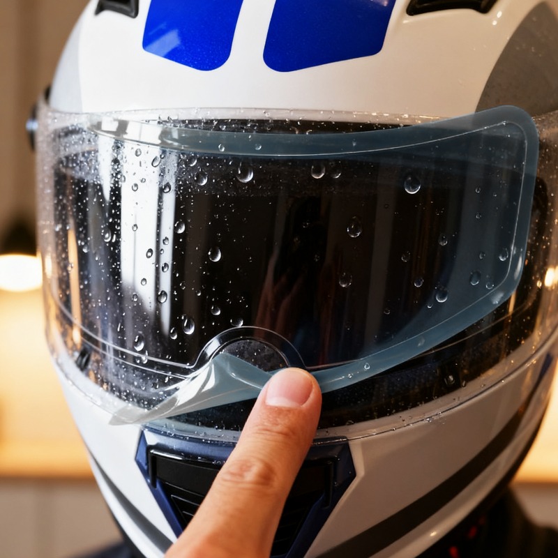 Upgraded Nano PET Helmet Visor - Motorcycle Gear Helmets reseña y precio