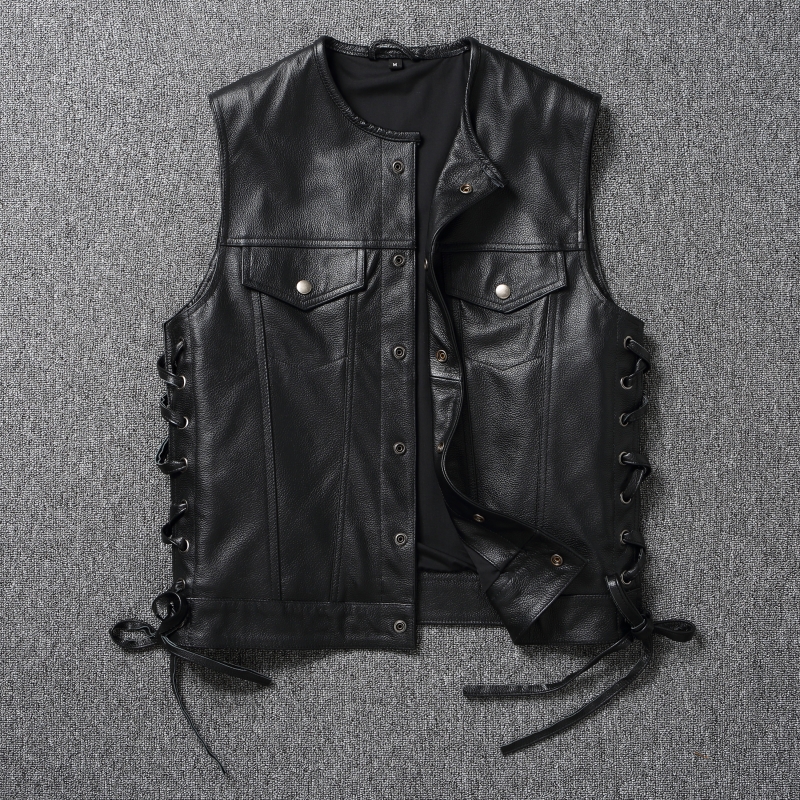 Harley Motorcycle Leather Vest - Riding Jacket Leather reseña y precio