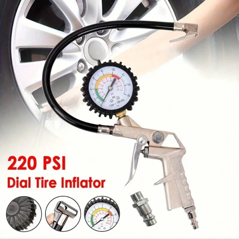 Car tire pressure gun pressure - Tyre Pressure Gauge reseña y precio