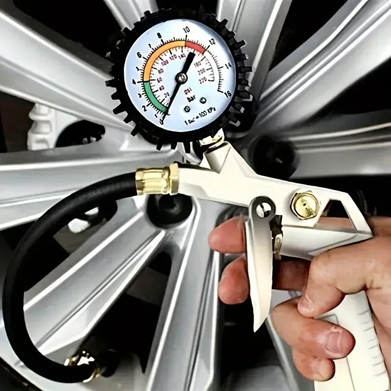 Car tire pressure gun pressure - Tyre Pressure Gauge reseña y precio