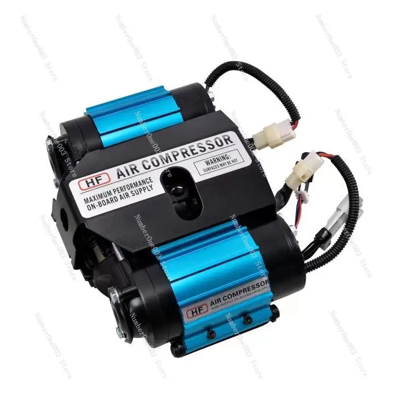 Double Cylinder Air Pump HF Pu - Tyre Pressure Gauge reseña y precio